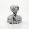 Mô hình 3D Tượng Nữ Nghỉ Ngơi Thanh Lịch (Elegant Woman Resting Figure) - Thumbnail 2