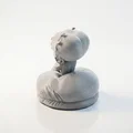 Mô hình 3D Tượng Nữ Nghỉ Ngơi Thanh Lịch (Elegant Woman Resting Figure) - Thumbnail 4
