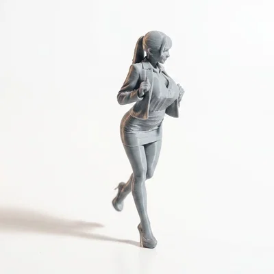 Mô hình tượng nữ 3D Lady Opening Jacket in 3D