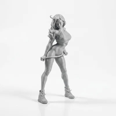 Tượng Nữ Nhân 3D In Ấn Độ Nét