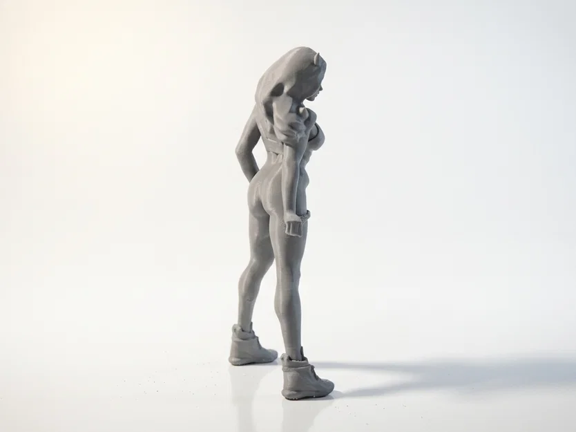 Tượng Nữ Nhân 3D In Ấn Độ Nét - Image 3