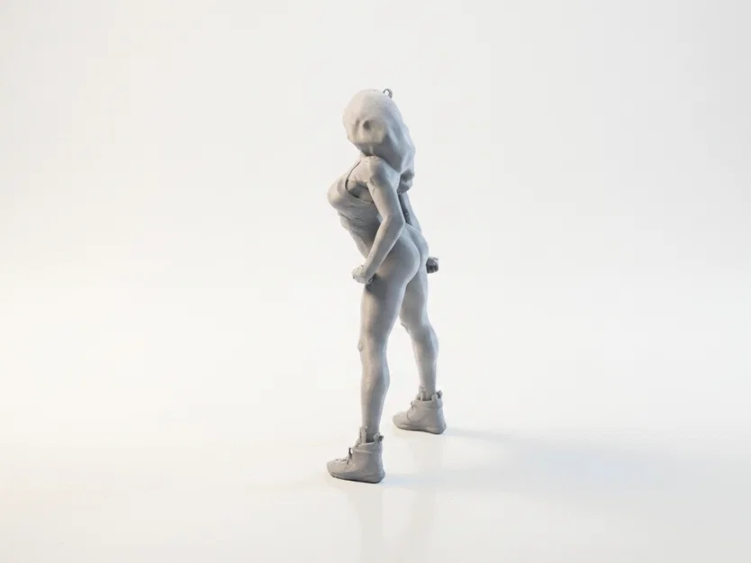 Tượng Nữ Nhân 3D In Ấn Độ Nét - Image 4