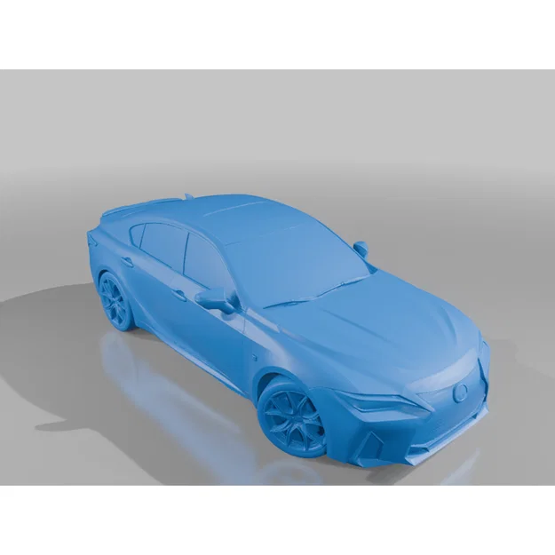 Mô hình 3D xe Lexus IS 500 F Sport Performance cực chi tiết - Image 1