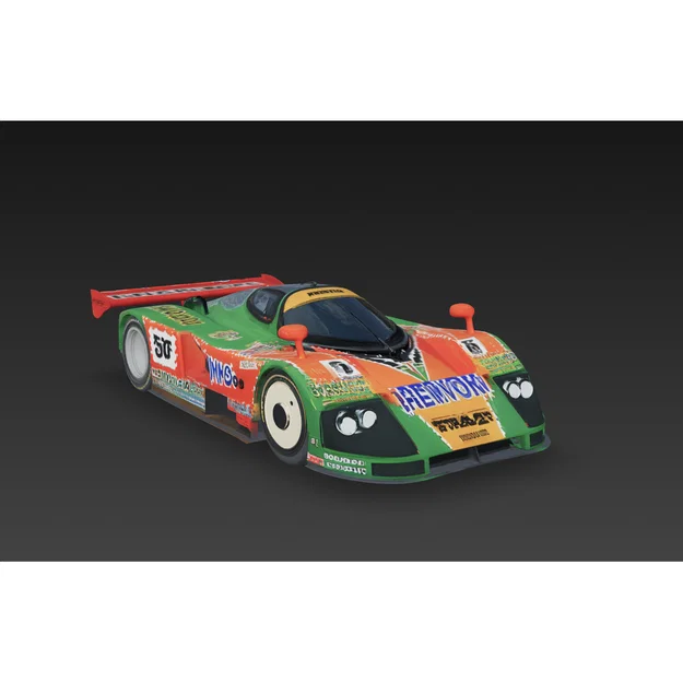 Mô hình xe đua huyền thoại Mazda 787B (In 3D file STL) - Image 1