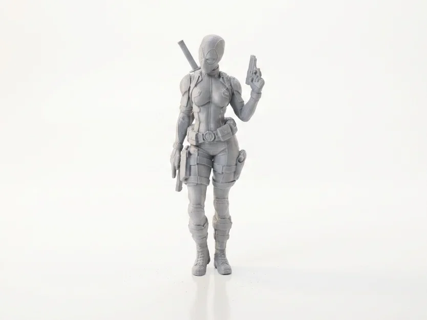 Mô hình Lady Pool - Nữ Anh Hùng Hành Động In 3D - Image 1