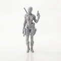Mô hình Lady Pool - Nữ Anh Hùng Hành Động In 3D - Thumbnail 1