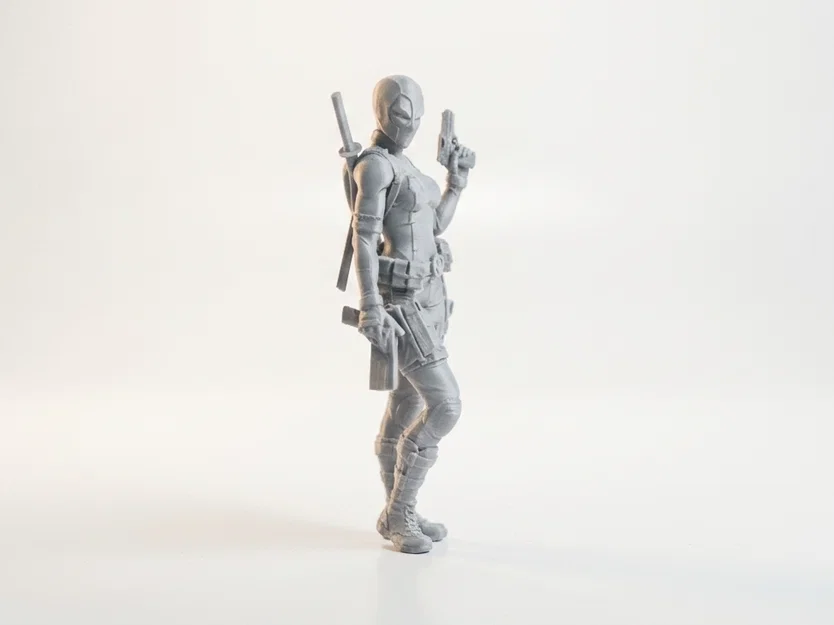 Mô hình Lady Pool - Nữ Anh Hùng Hành Động In 3D - Image 2