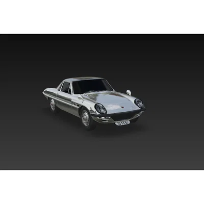 Mô hình 3D xe cổ Mazda Cosmo 110S - File STL in 3D đẹp mắt