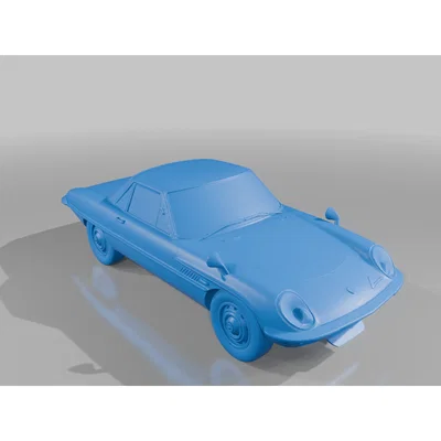 Mô hình 3D xe cổ Mazda Cosmo 110S - File STL in 3D đẹp mắt