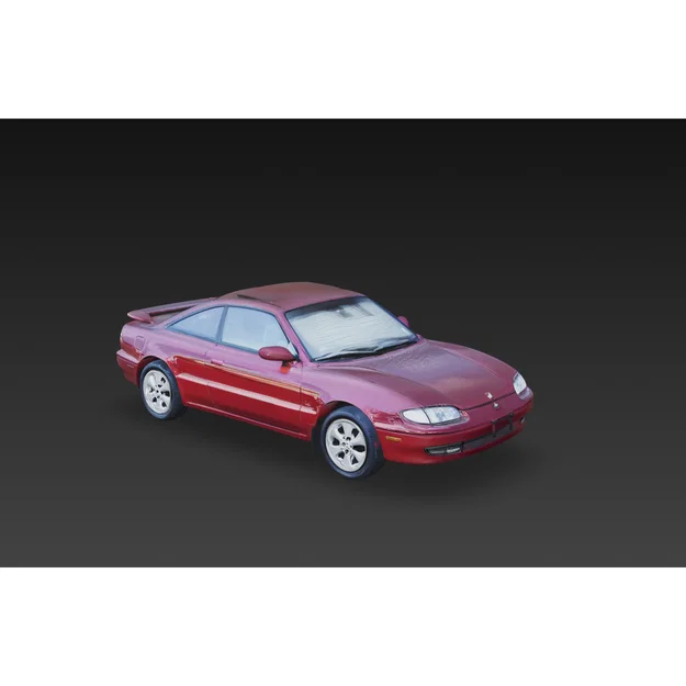 Mô hình 3D xe thể thao cổ điển Mazda MX-6 để in 3D - Image 1