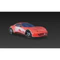 Mô hình 3D xe concept Mazda RX-5 Cosmo Rotary chi tiết và sắc nét - Thumbnail 1