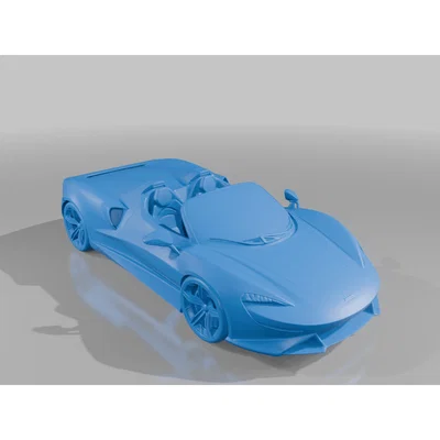 Mô hình xe McLaren Elva 3D - Tự tay in siêu xe của riêng bạn