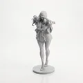 Mô hình tượng quý cô chào kiểu (Lady Salute) in 3D - Thumbnail 1