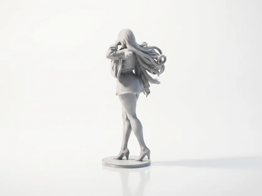 Mô hình tượng quý cô chào kiểu (Lady Salute) in 3D - Image 4