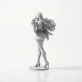 Mô hình tượng quý cô chào kiểu (Lady Salute) in 3D - Thumbnail 4