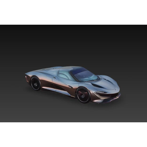 Mô hình siêu xe McLaren Speedtail in 3D cực chất - Image 1