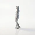 Mô hình 3D tượng nữ nhân vật chào kiểu Lady Salute - Thumbnail 4