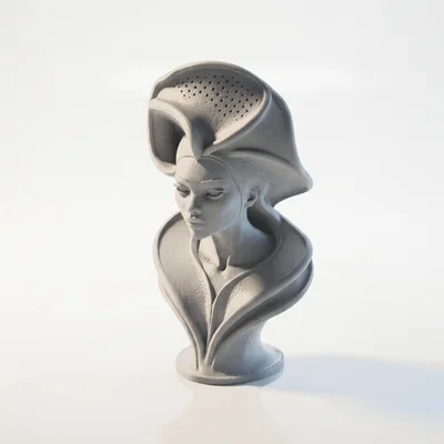 Tượng Bán Thân Nữ Sang Trọng - Mẫu In 3D Đẹp Mắt