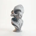 Tượng Bán Thân Nữ Sang Trọng - Mẫu In 3D Đẹp Mắt - Thumbnail 2