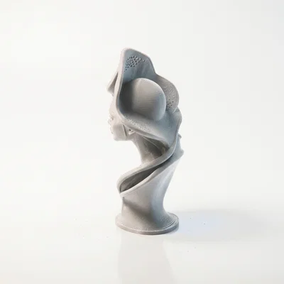 Tượng Bán Thân Nữ Sang Trọng - Mẫu In 3D Đẹp Mắt