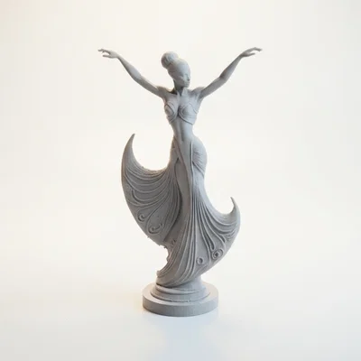 Mô hình in 3D Tượng Nữ Nghệ Sĩ Múa Thanh Lịch