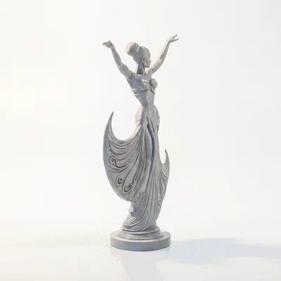 Mô hình in 3D Tượng Nữ Nghệ Sĩ Múa Thanh Lịch