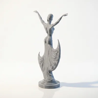 Mô hình in 3D Tượng Nữ Nghệ Sĩ Múa Thanh Lịch