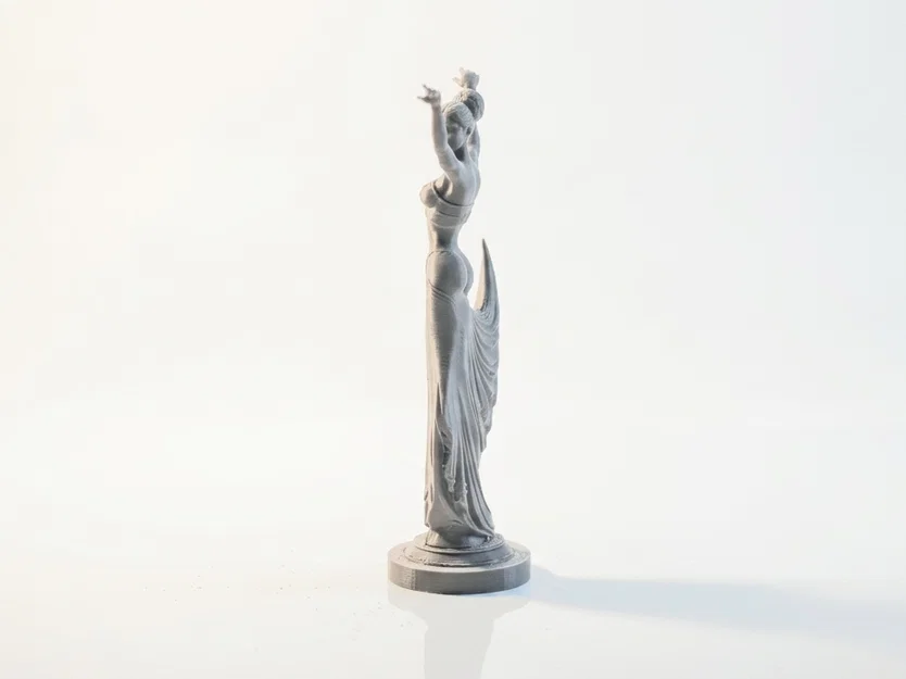 Mô hình in 3D Tượng Nữ Nghệ Sĩ Múa Thanh Lịch - Image 4