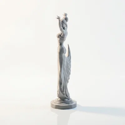 Mô hình in 3D Tượng Nữ Nghệ Sĩ Múa Thanh Lịch