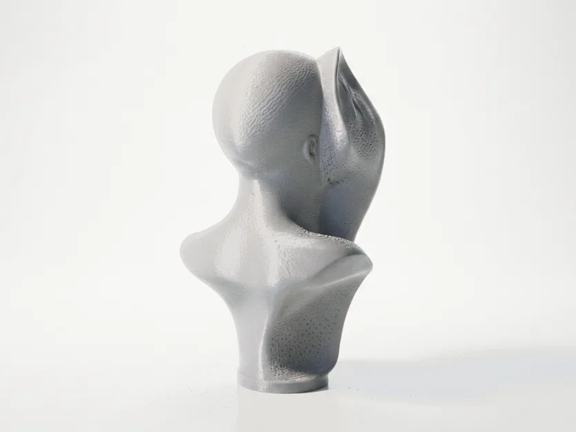 Tượng Bán Thân Nữ Thanh Lịch - Mẫu In 3D Sắc Sảo - Image 3