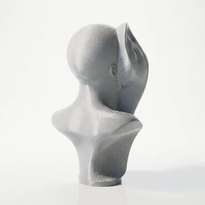 Tượng Bán Thân Nữ Thanh Lịch - Mẫu In 3D Sắc Sảo