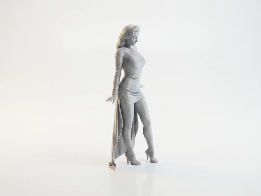 Mô Hình Tượng Nữ Mặc Váy Quyến Rũ - File In 3D - Image 1