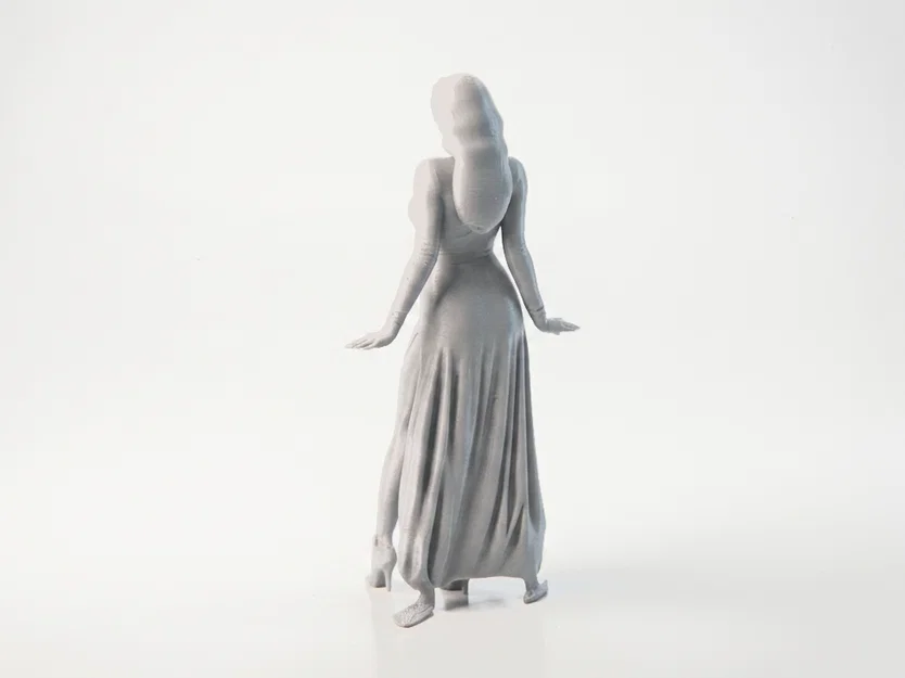 Mô Hình Tượng Nữ Mặc Váy Quyến Rũ - File In 3D - Image 3