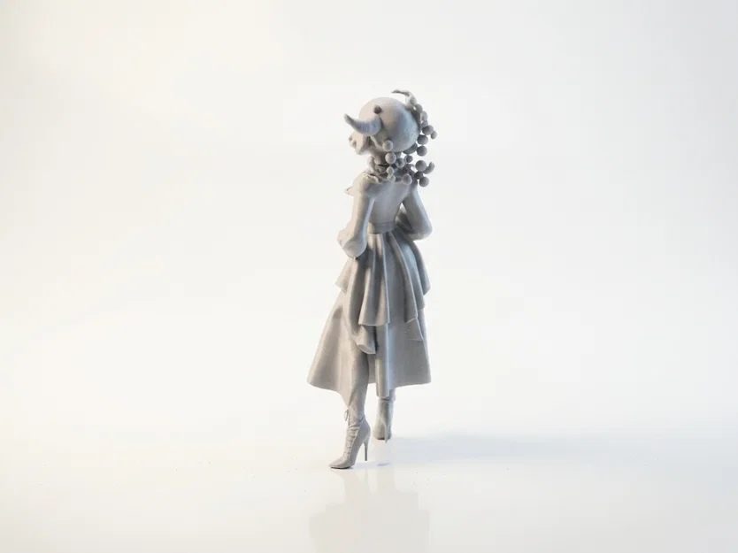Mô Hình 3D Nhân Vật Cừu Giúp Việc - Lady Sheep Maid - Image 4