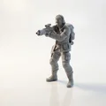 Mô hình Người lính Chiến thuật: Tượng 3D Quân sự Sưu tầm - Thumbnail 1