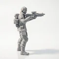 Mô hình Người lính Chiến thuật: Tượng 3D Quân sự Sưu tầm - Thumbnail 3