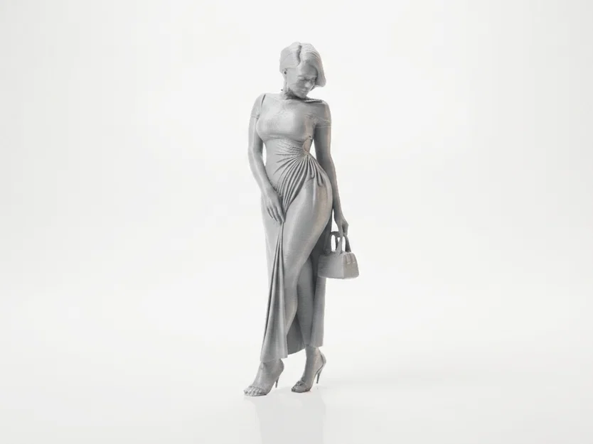 Mô hình tượng phụ nữ thanh lịch - Tệp STL in 3D - Image 1