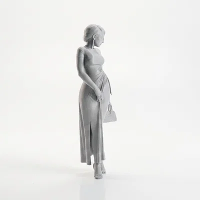 Mô hình tượng phụ nữ thanh lịch - Tệp STL in 3D