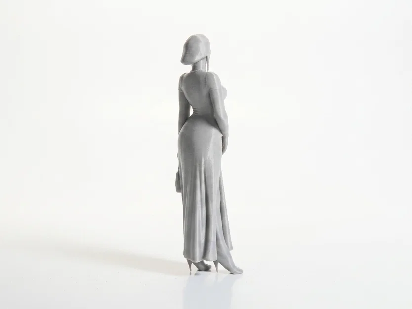 Mô hình tượng phụ nữ thanh lịch - Tệp STL in 3D - Image 3