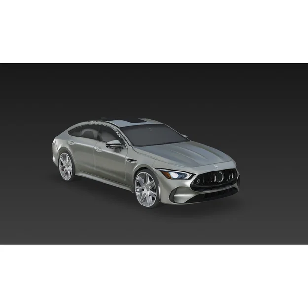 Mô hình 3D Mercedes-AMG GT 63 S 4-Door chi tiết cho người đam mê - Image 1