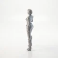 Mô hình tượng nữ quý cô hút thuốc 3D - Lady Smoking Cigarette - Thumbnail 4
