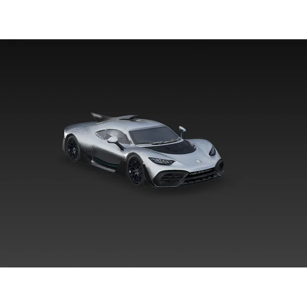Mô hình 3D Mercedes-AMG ONE - Tuyệt phẩm siêu xe cho bàn làm việc - Image 1