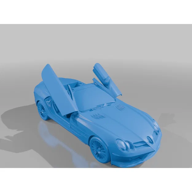 Mô hình 3D xe Mercedes SLR McLaren thiết kế tinh xảo cho máy in - Image 2