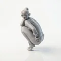 Mô hình tượng nữ ngồi xổm - File 3D in ấn - Thumbnail 1