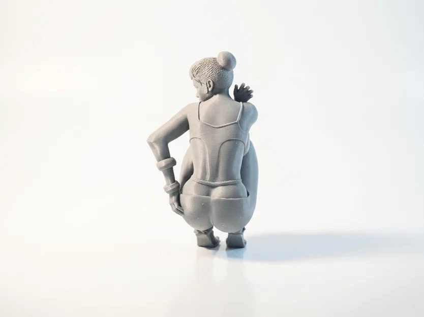 Mô hình tượng nữ ngồi xổm - File 3D in ấn - Image 4