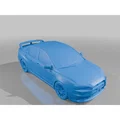 Mô hình 3D xe Mitsubishi Lancer Evolution X in 3D cực chất - Thumbnail 2
