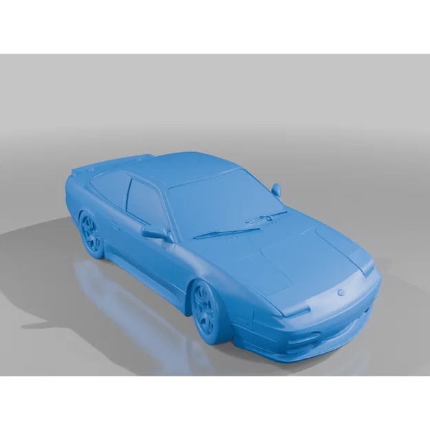 Mô hình 3D Nissan 240SX S13: Tái hiện huyền thoại JDM cực chất - Image 1