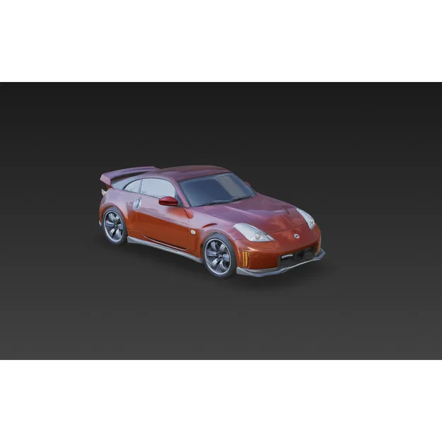 Mô hình xe Nissan 350Z Nismo 3D tuyệt đẹp cho người yêu xe - Image 1