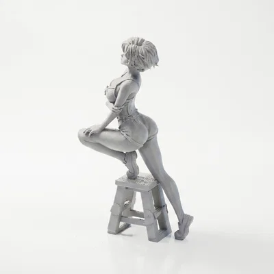 Mô hình tượng nữ vươn người (Lady Stretching) - File in 3D