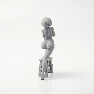 Mô hình tượng nữ vươn người (Lady Stretching) - File in 3D